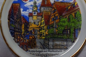 Rothenburg - Souvenir Mini Plate (2)