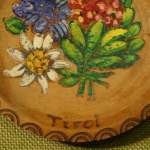 Tirol - small wall plate - wood (2)