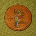 Argentina - Leatherette coasters (4)