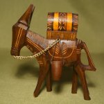 Croatia - Wood Donkey - Large #1 (2)