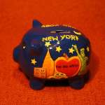 New York City - Piggy Bank - Blue (1)
