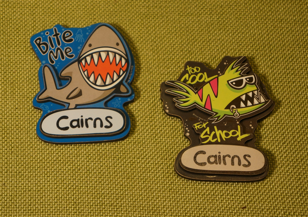Cairns - Fridge Magnets - 2014 (1)