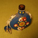 Croatia - Mini Traditional Flask - Blue (3)