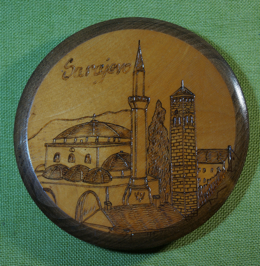 Sarajevo - wall plate (1)