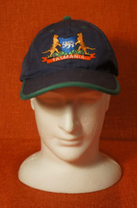 TASMANIA, AUSTRALIA - Cap, tourist, souvenir. | TRAVEL TRINKETS